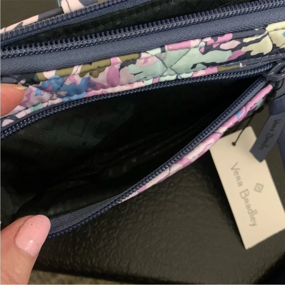 Vera Bradley Ultralight Turnlock Wallet “Chrysanthemum Crush”. NWT - Picture 6 of 8